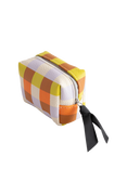 Caroline Gardner Check Cube Wash Bag, Multi