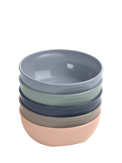 Vital Baby Nourish Perfectly Simple Bowls, Pack of 5, Multi, Multi