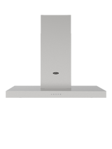 Belling 444411665 T-Shaped Chimney Cooker Hood, Stainless Steel