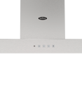 Belling 444411667 T-Shaped Chimney Cooker Hood, Stainless Steel