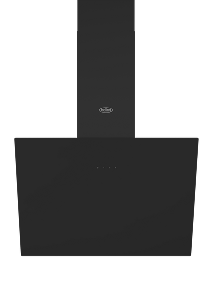 Belling 444411678 Chimney Cooker Hood, Black, Black