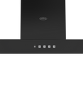 Belling 444411679 T Shaped Chimney Cooker Hood, Black