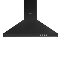 Belling 444411681 Chimney Cooker Hood, Black - view 2, Black