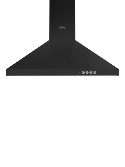 Belling 444411681 Chimney Cooker Hood, Black - view 2, Black