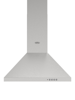 Belling 444411682 Chimney Cooker Hood, Stainless Steel, Stainless Steel
