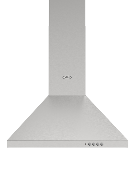 Belling 444411682 Chimney Cooker Hood, Stainless Steel, Stainless Steel