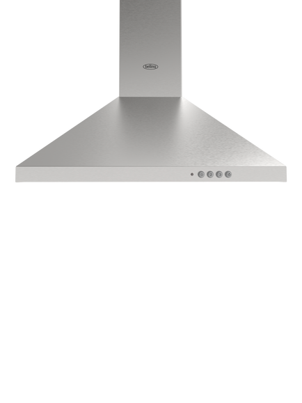 Belling 444411682 Chimney Cooker Hood, Stainless Steel - view 2, Stainless Steel