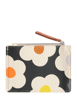 Caroline Gardner Flower Patch Purse, Charcoal - view 2, Charcoal
