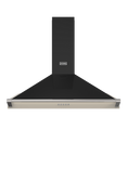 Stoves Richmond 100cm Pyramid Chimney Cooker Hood, Cream