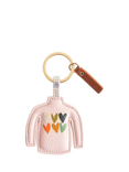 Caroline Gardner Cosy Jumper Keyring, Pink