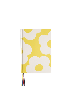 Caroline Gardner Flower Lined Notebook, Green, Green