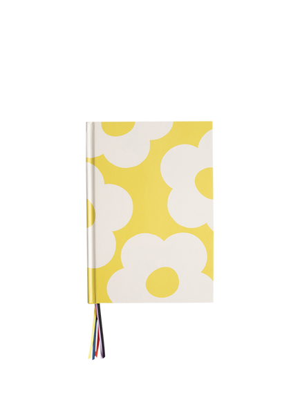 Caroline Gardner Flower Lined Notebook, Green, Green
