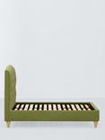 John Lewis Rue Upholstered Bed Frame, Double, Deep Velvet Olive