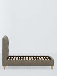John Lewis Rue Upholstered Bed Frame, Double, Matte Velvet Mink
