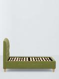 John Lewis Rue 2 Drawer Upholstered Bed Frame, Double, Deep Velvet Olive