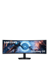 Samsung Odyssey G9 LS49FG910EUXXU Dual QHD Curved Ultrawide Gaming Monitor, 49”, Black
