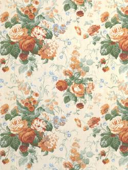 John Lewis x Sanderson Stapleton Park Wallpaper, Parchment/Champagne - view 2, Parchment/Chamomile