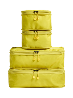 Antler Chelsea Packing Cubes, Pack of 4, Gorse Yellow