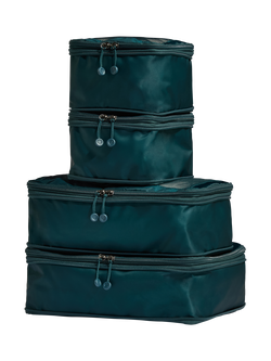 Antler Chelsea Packing Cubes, Pack of 4, Indigo Blue