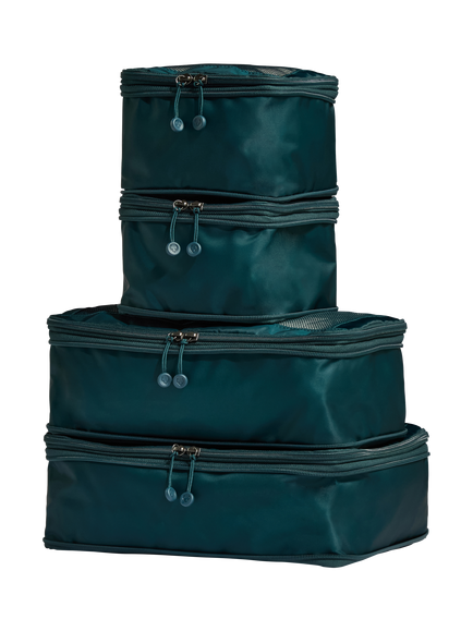 Antler Chelsea Packing Cubes, Pack of 4, Indigo Blue