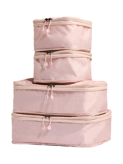 Antler Chelsea Packing Cubes, Pack of 4, Moorland Pink