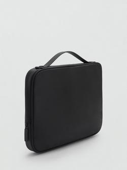 Mango Rubberised Laptop Case, Black - view 2, Black