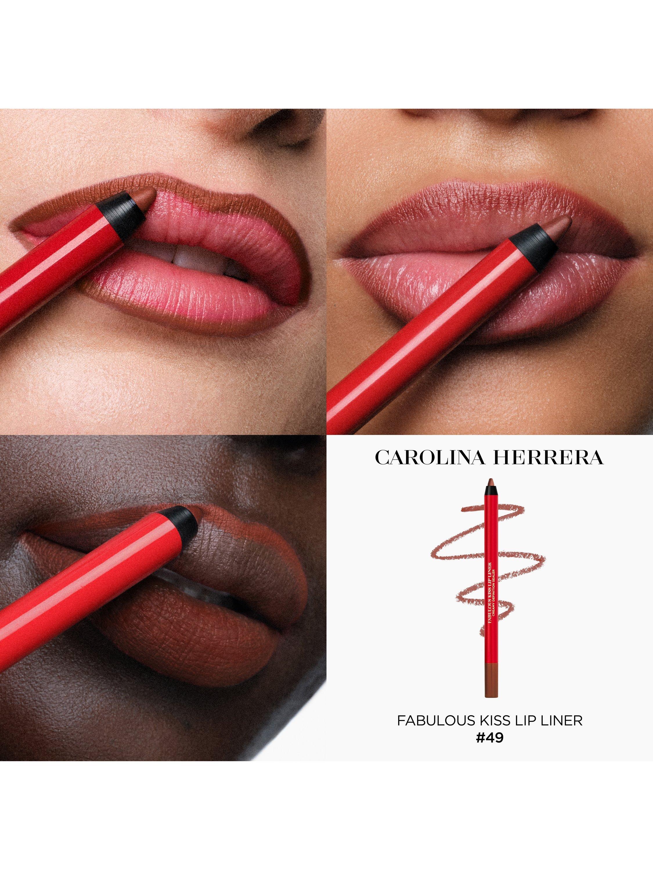 Product image 2 of 7, which shows Carolina Herrera Fabulous Kiss Lip Liner, 49 Gorgeous Brown