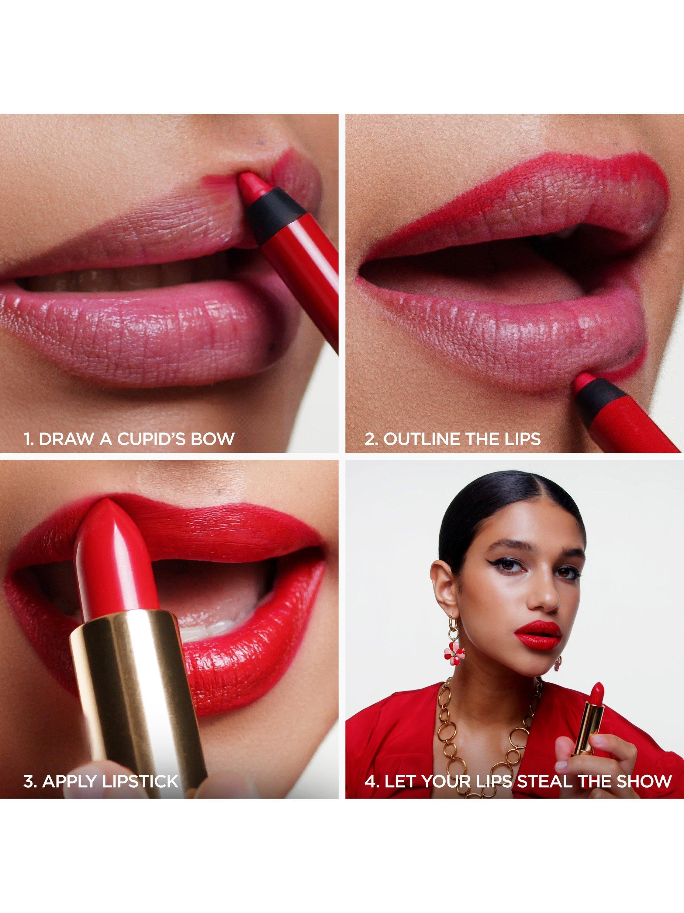 Product image 3 of 7, which shows Carolina Herrera Fabulous Kiss Lip Liner, 49 Gorgeous Brown