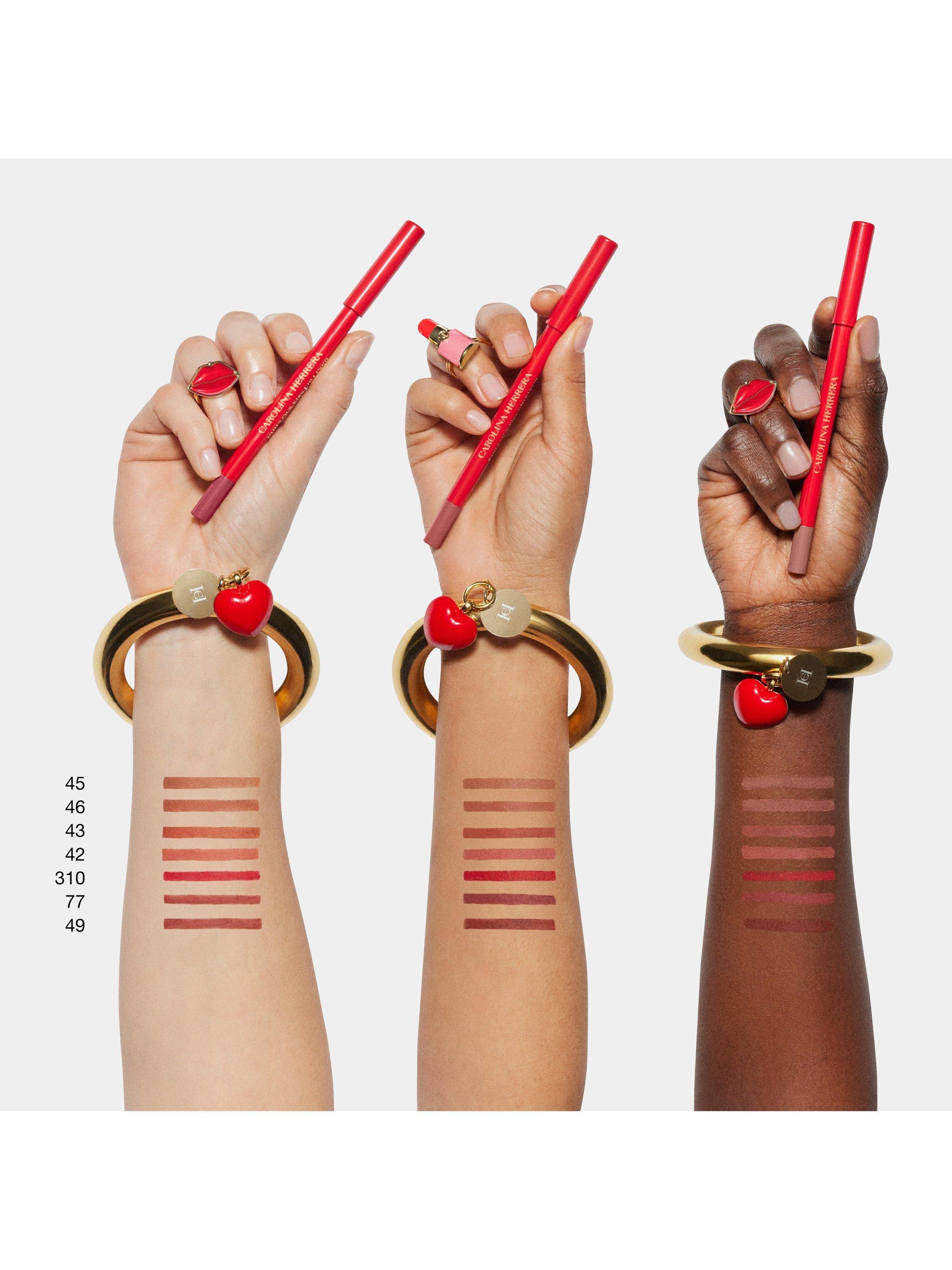 Product image 4 of 7, which shows Carolina Herrera Fabulous Kiss Lip Liner, 49 Gorgeous Brown