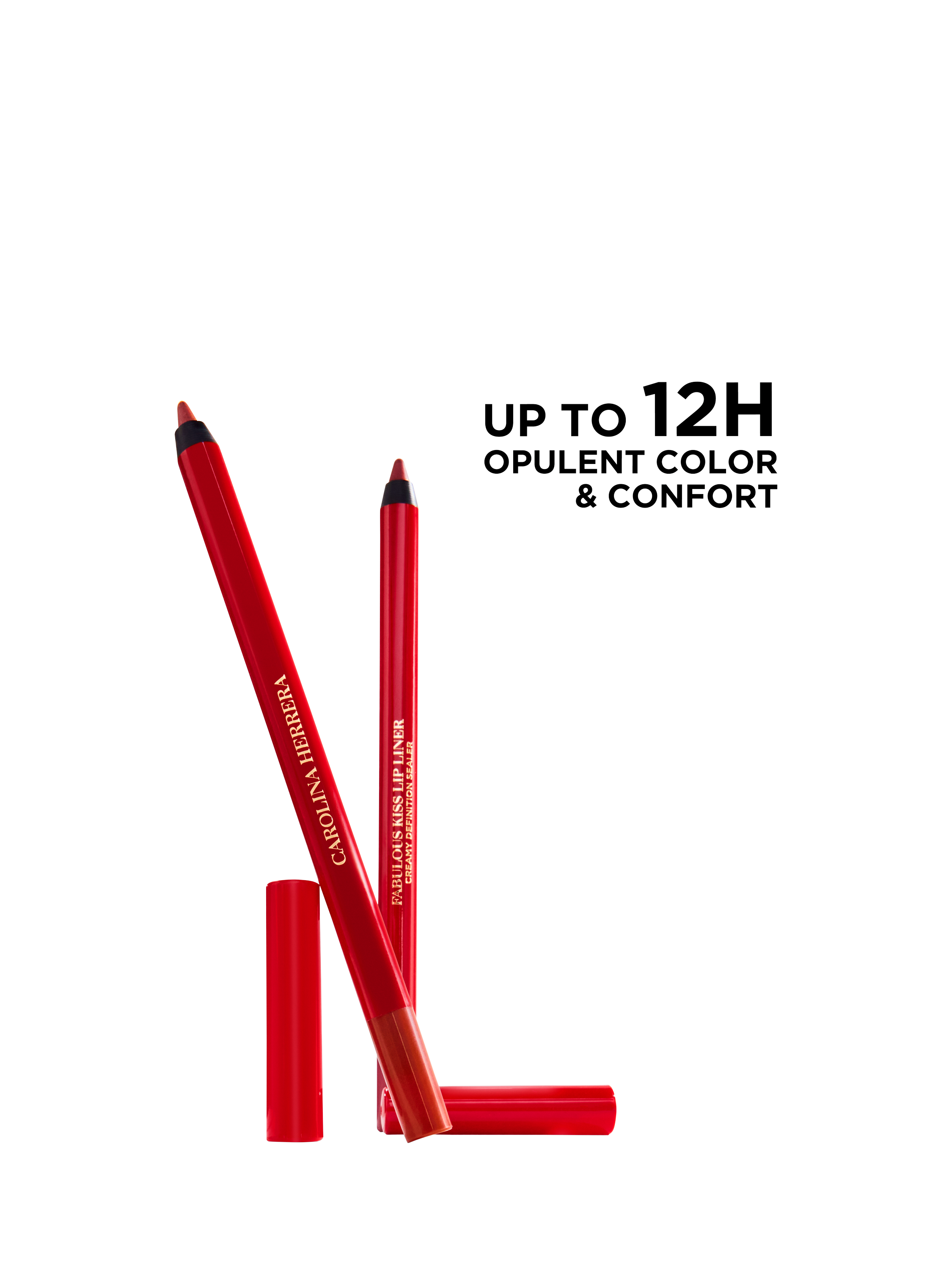 Product image 5 of 7, which shows Carolina Herrera Fabulous Kiss Lip Liner, 49 Gorgeous Brown