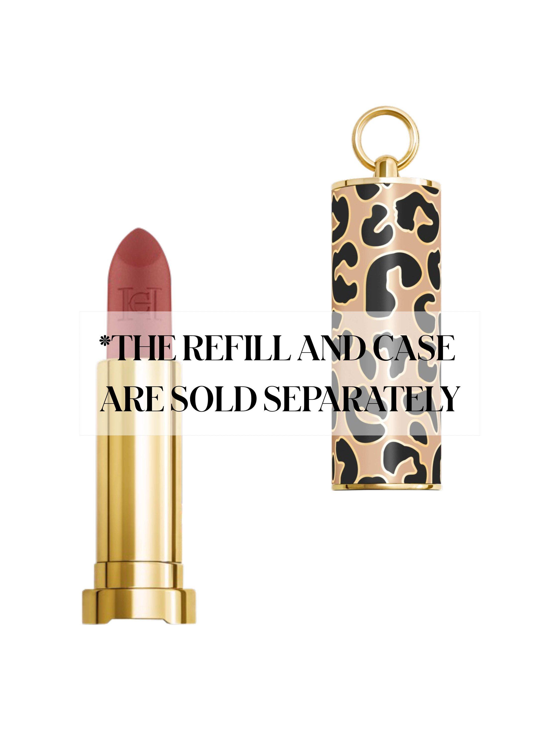 Product image 2 of 8, which shows Carolina Herrera Fabulous Kiss Lipstick Matte Refill, 444 Broadway Chaos