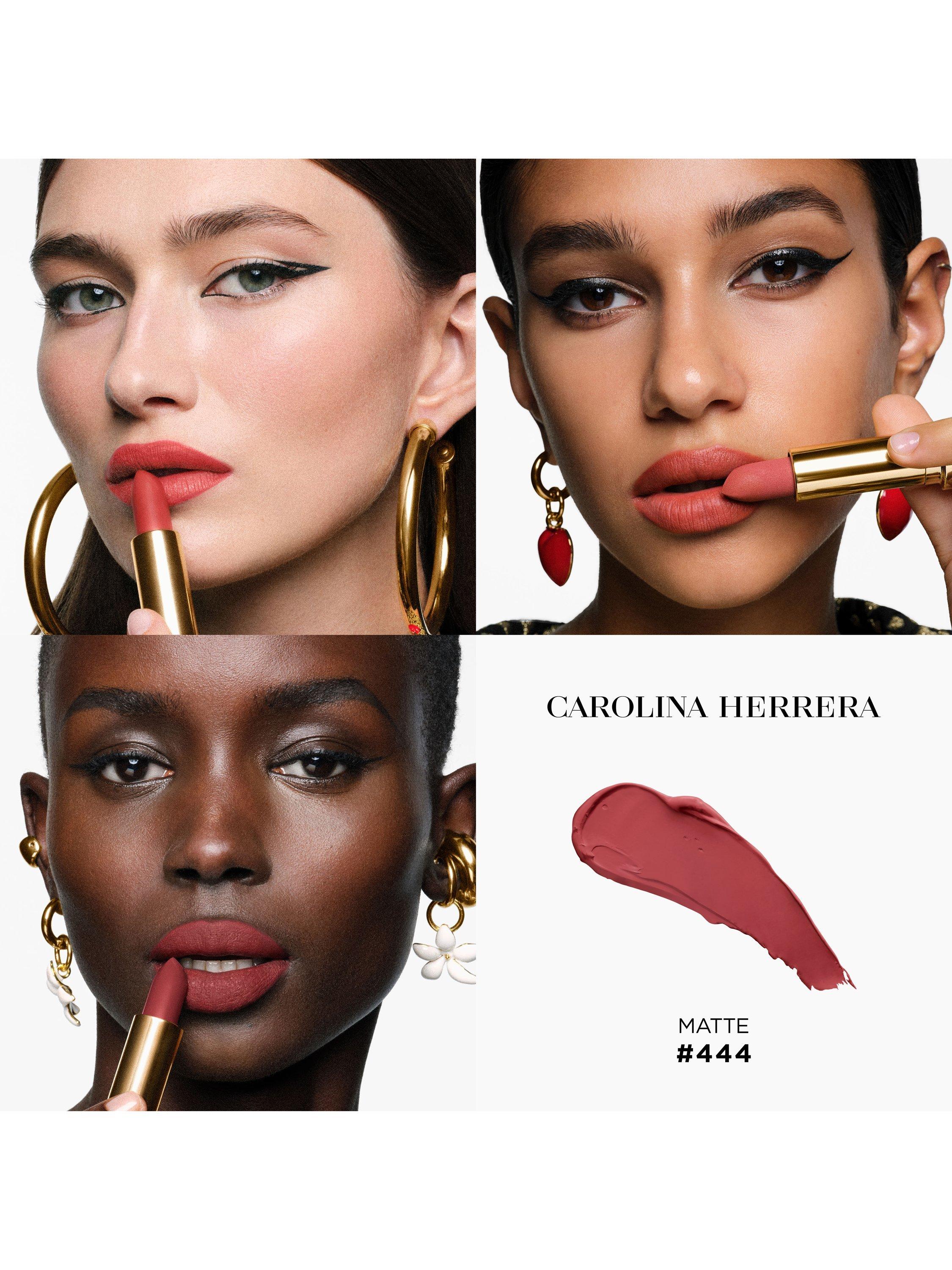 Product image 4 of 8, which shows Carolina Herrera Fabulous Kiss Lipstick Matte Refill, 444 Broadway Chaos