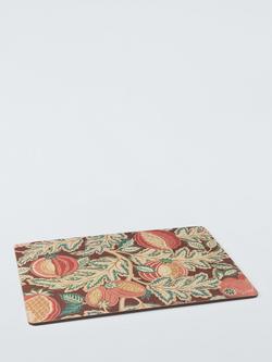 John Lewis x Sanderson Cantaloupe Placemat, Multi, Cantaloupe