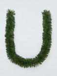 John Lewis Chunky Tinsel, Matte Green