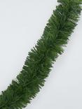 John Lewis Chunky Tinsel, Matte Green