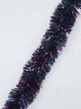 John Lewis Chunky Tinsel, Mulberry