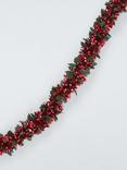 John Lewis Holly Tinsel, Red/Green
