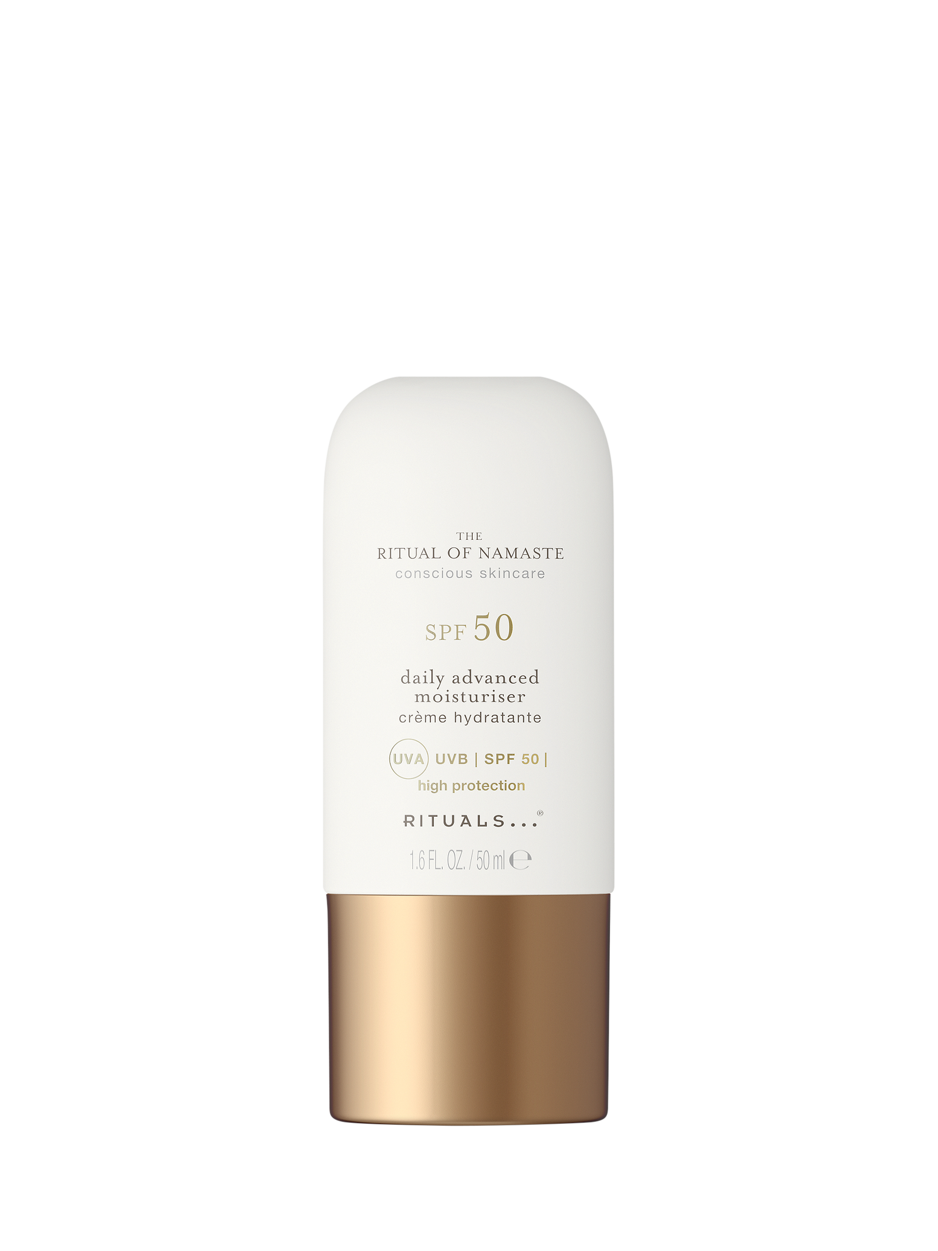 Product image 1 of 4, which shows Rituals The Ritual of Namaste Daily Advanced Moisturiser SPF50, 50ml