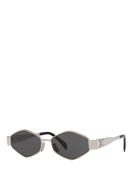 Celine 0CL000401 Oval Sunglasses, Grey, Grey