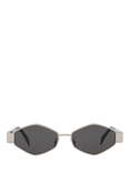 Celine 0CL000401 Oval Sunglasses, Grey