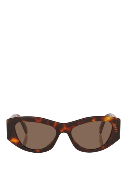 Celine CL000503 Women's Oval Sunglasses, Tortoise Gold - view 2, Tortoise Gold