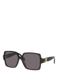Celine CL000533 Women's Square Sunglasses, Black