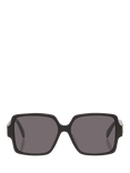 Celine CL000533 Women's Square Sunglasses, Black