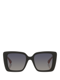 Gucci GC002405 Women's Square Sunglasses, Black