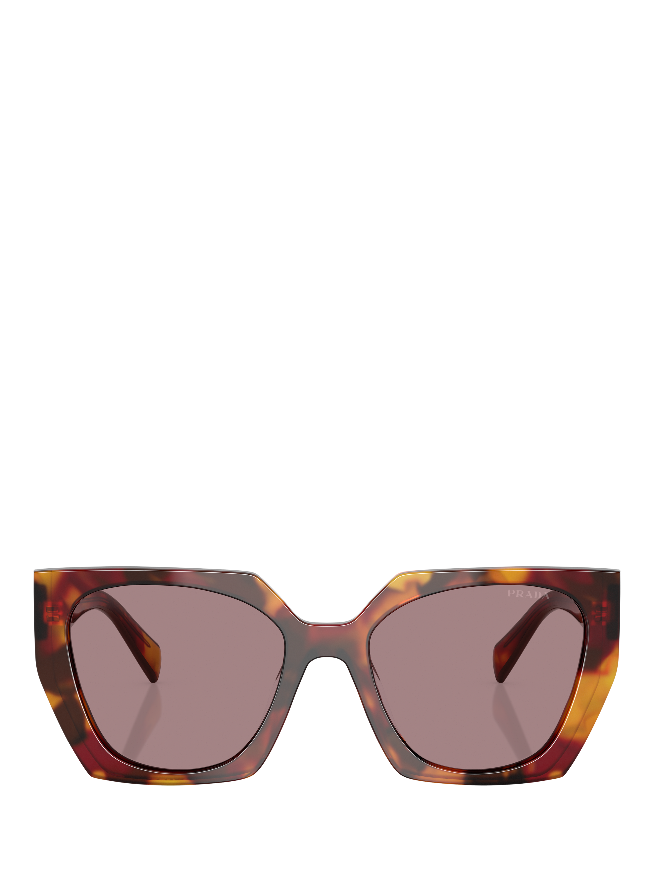 Product image 2 of 5, which shows Prada PR 15WS Women's Cat's Eye Sunglasses, Poppy Tortoise/Pink