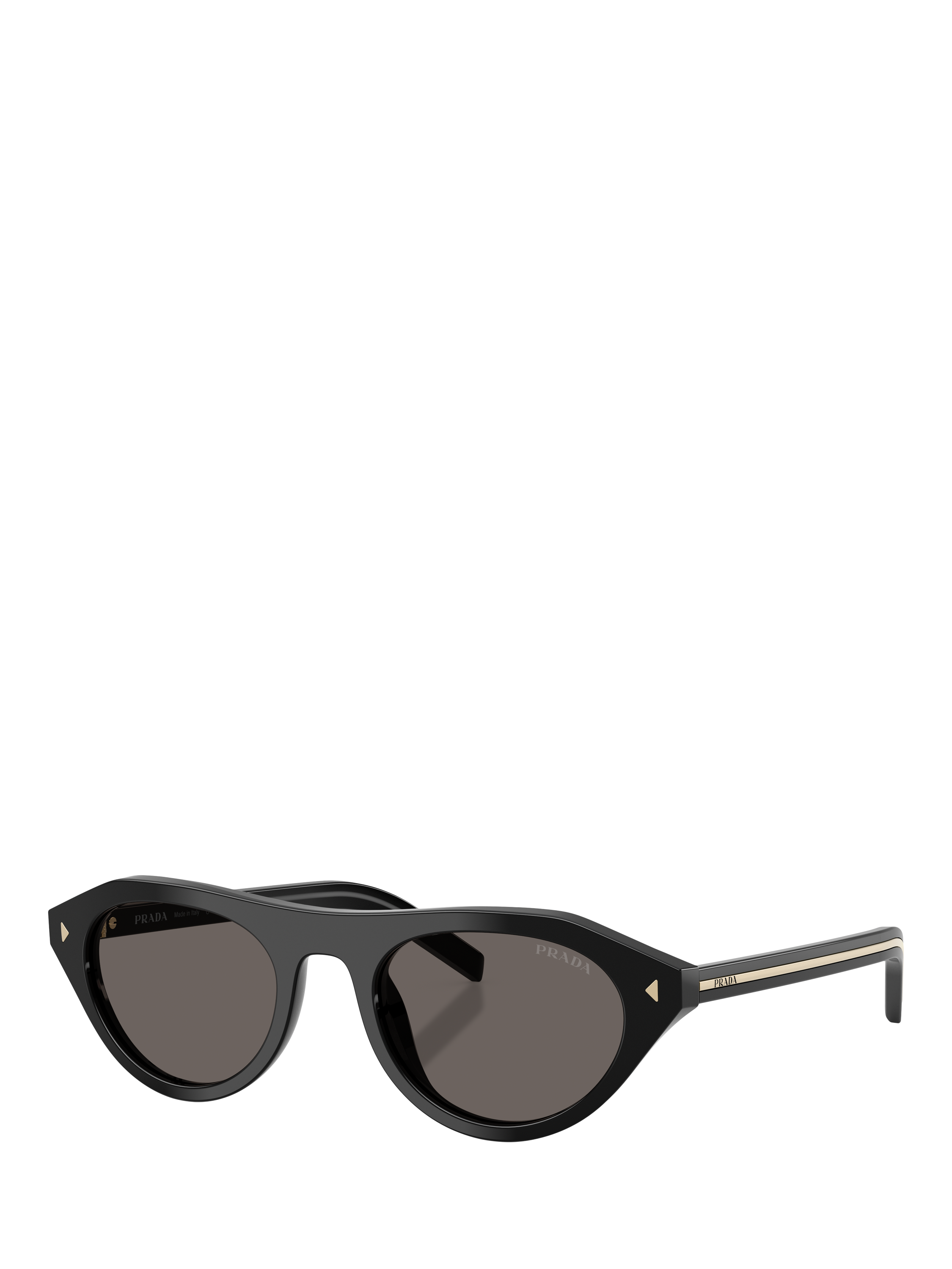 Product image 1 of 5, which shows Prada PR B15S Women's Cat's Eye Sunglasses, Black