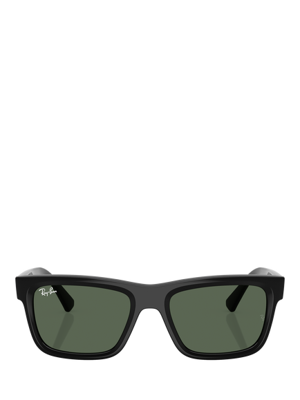 Ray-Ban RJ9196S Kids' Bio-Based Rectangular Sunglasses, Black - view 2, Black