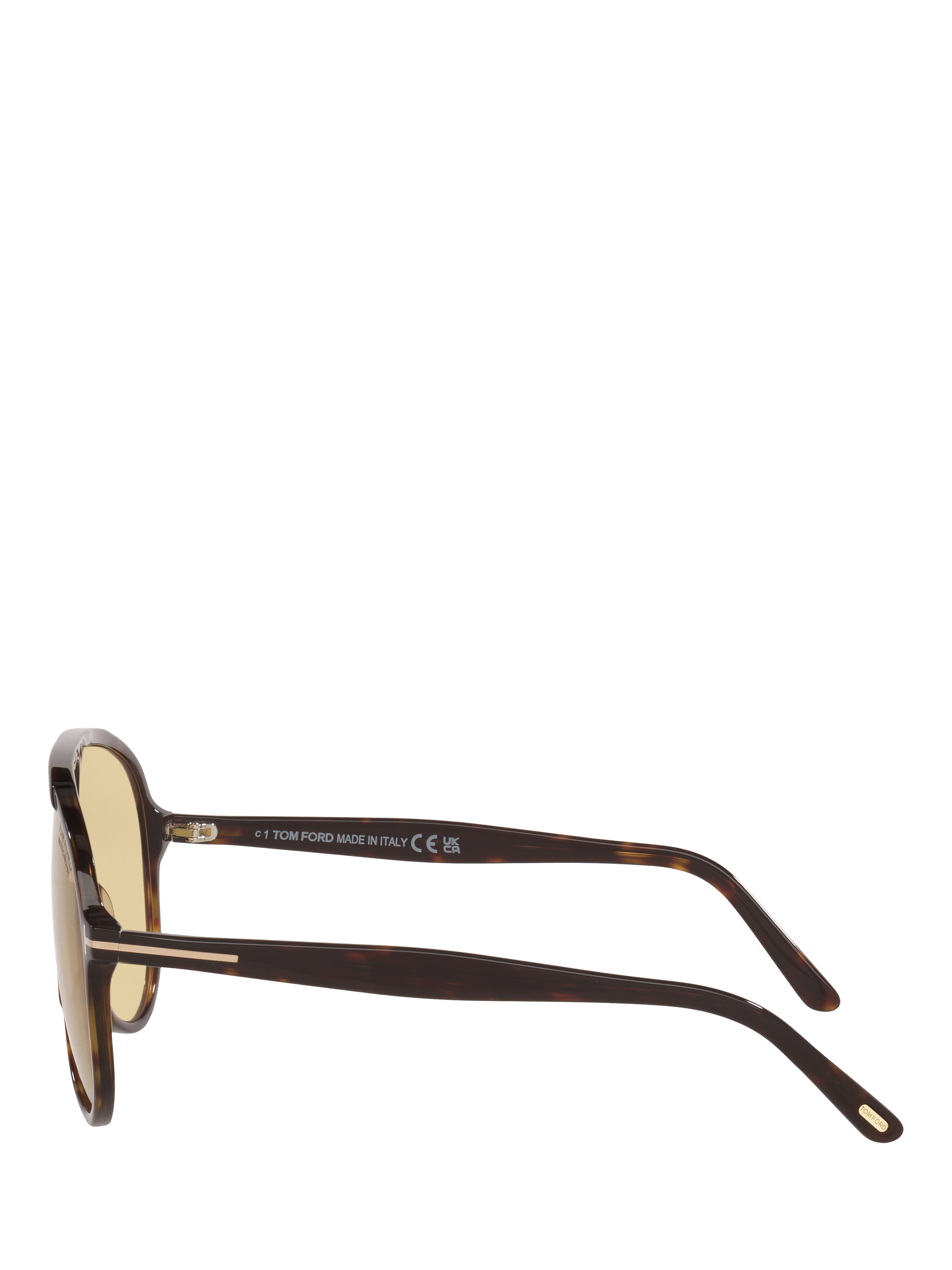 Product image 3 of 5, which shows TOM FORD TR001986 Men's Oval Sunglasses