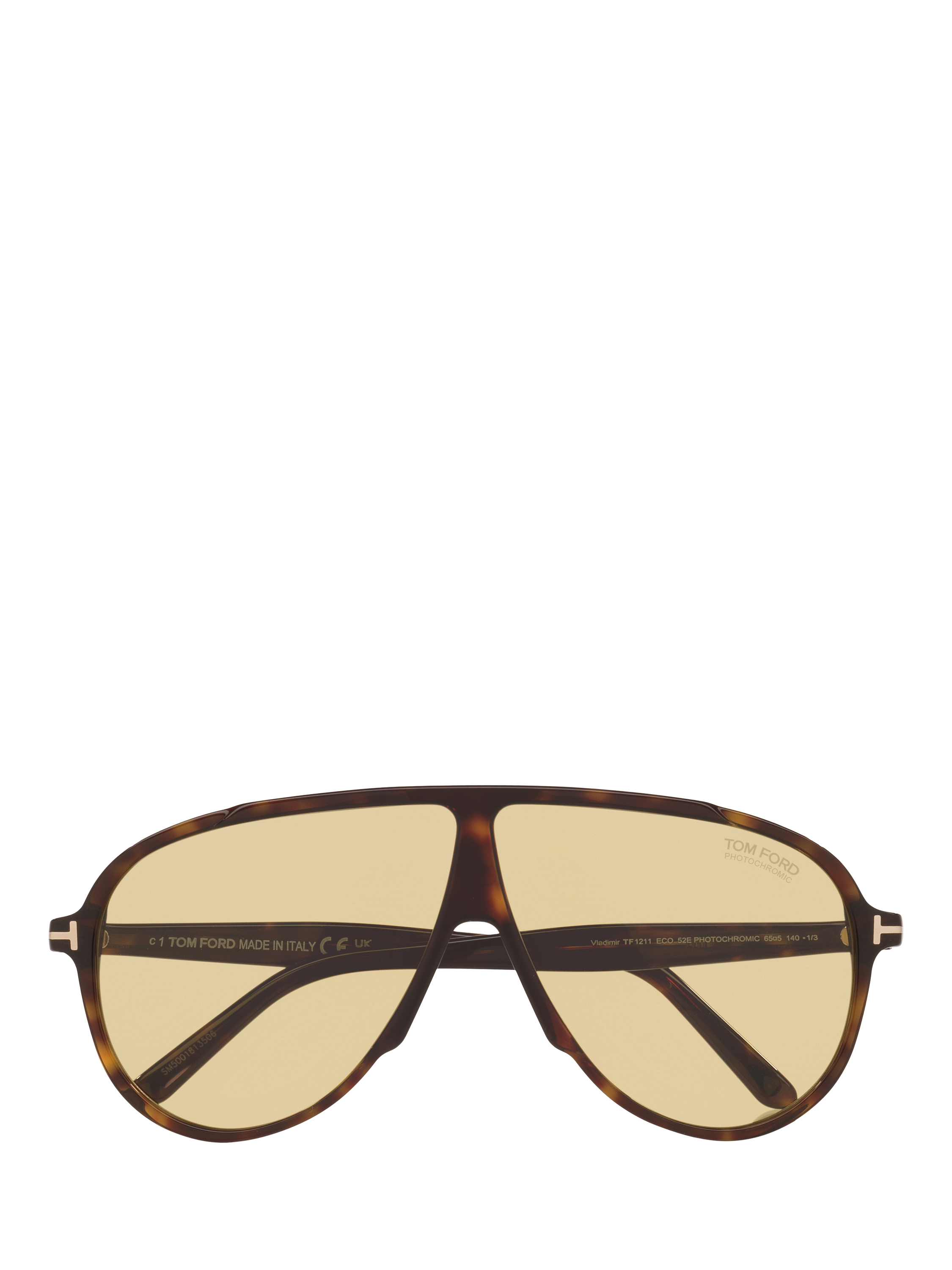 Product image 5 of 5, which shows TOM FORD TR001986 Men's Oval Sunglasses