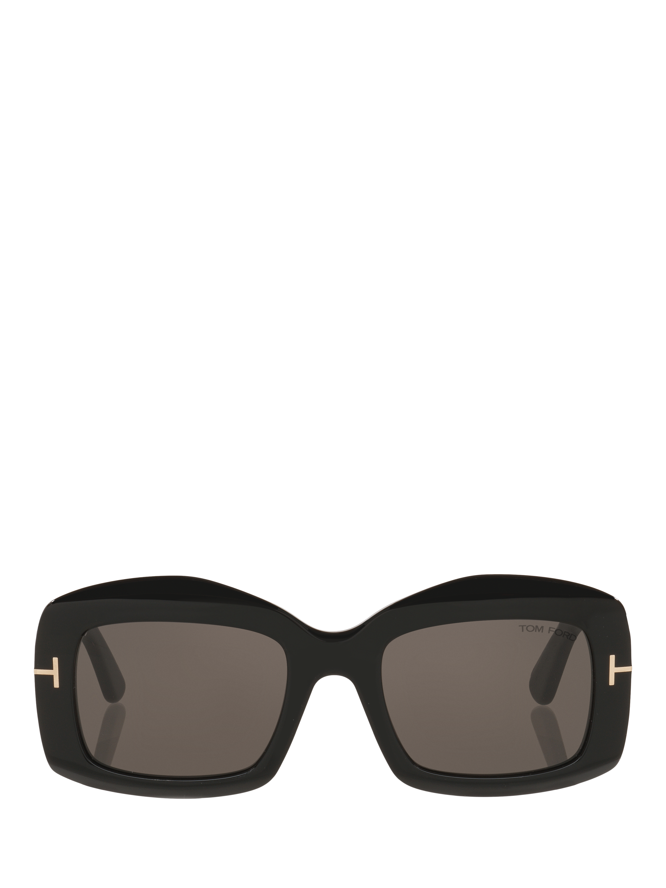 Product image 2 of 5, which shows TOM FORD TR001992 Women's Square Sunglasses, Black/Grey